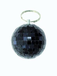Bola de discoteca Negra (15 cm)