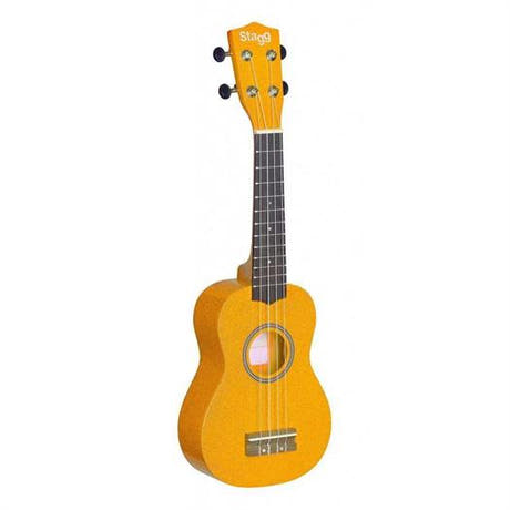 Stagg US-LEMON ukelele soprano con gigbag (amarillo limón)