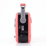 Studio 57 Batteri Retro Radio m. Bluetooth & FM (Diner Crimson)