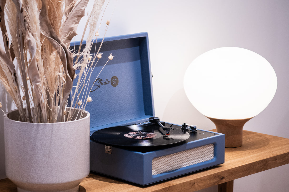 Studio 57 Groovy Turntable (Blue)