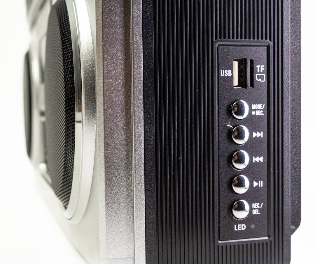 Studio 57 - Ghettoblaster con Bluetooth + Cinta de casete