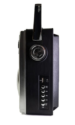 Studio 57 - Ghettoblaster con Bluetooth (Plata)