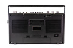 Studio 57 - Ghettoblaster con Bluetooth (Plata)