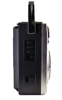 Studio 57 - Ghettoblaster con Bluetooth (Plata)