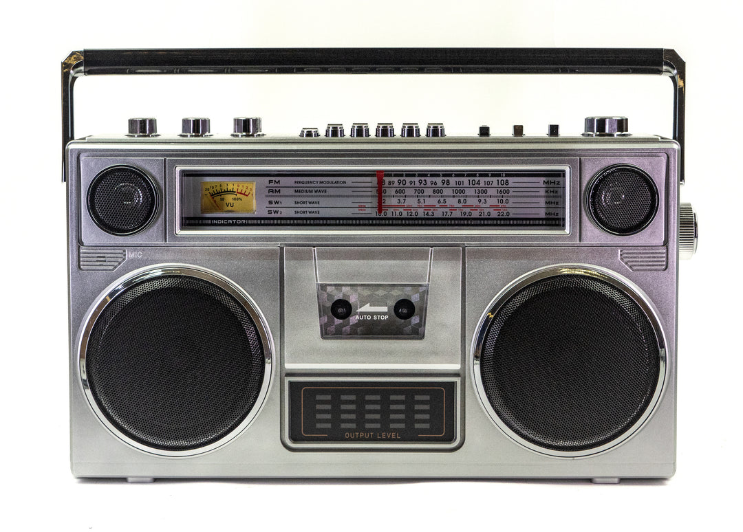 Studio 57 - Ghettoblaster con Bluetooth + Cinta de casete