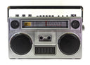 Studio 57 - Ghettoblaster con Bluetooth (Plata)