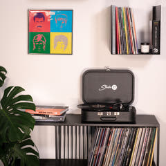 Studio 57 Mellow Pladespiller (Sort) Bundle