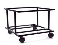 Studio 57 - Soporte para vinilos con ruedas (Negro)
