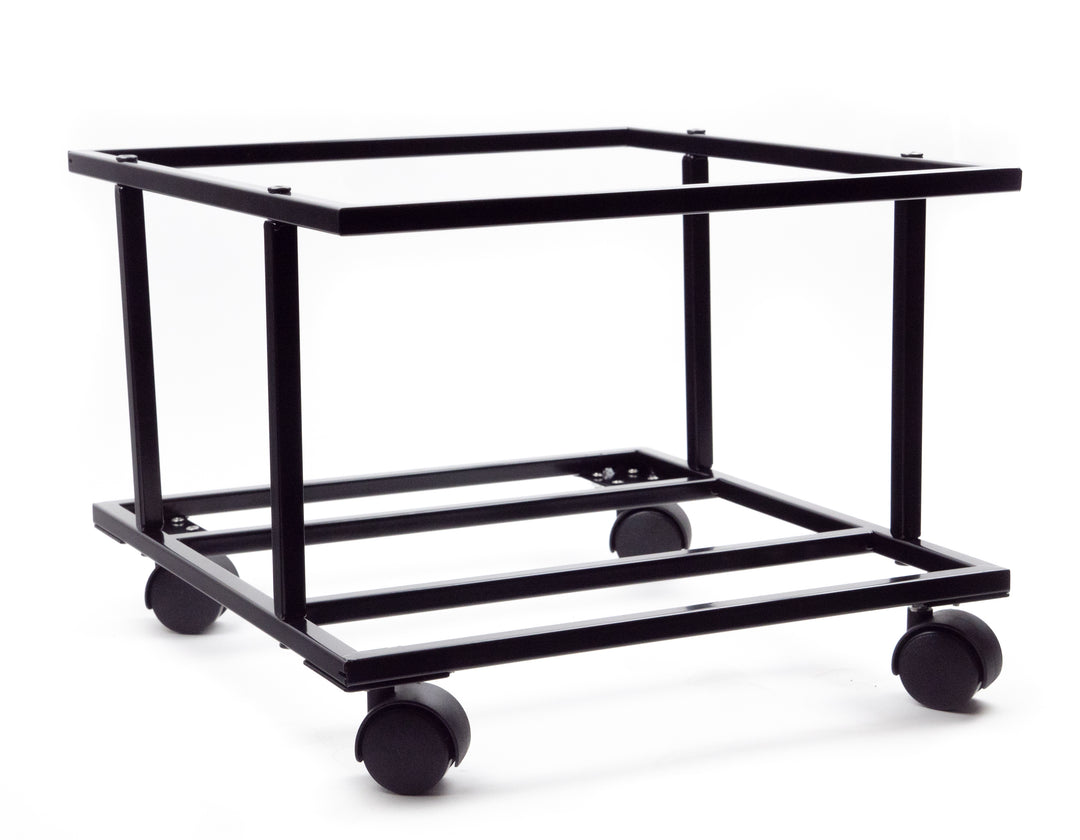 Studio 57 - Soporte para vinilos con ruedas (Negro)