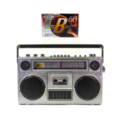 Studio 57 - Ghettoblaster con Bluetooth + Cinta de casete