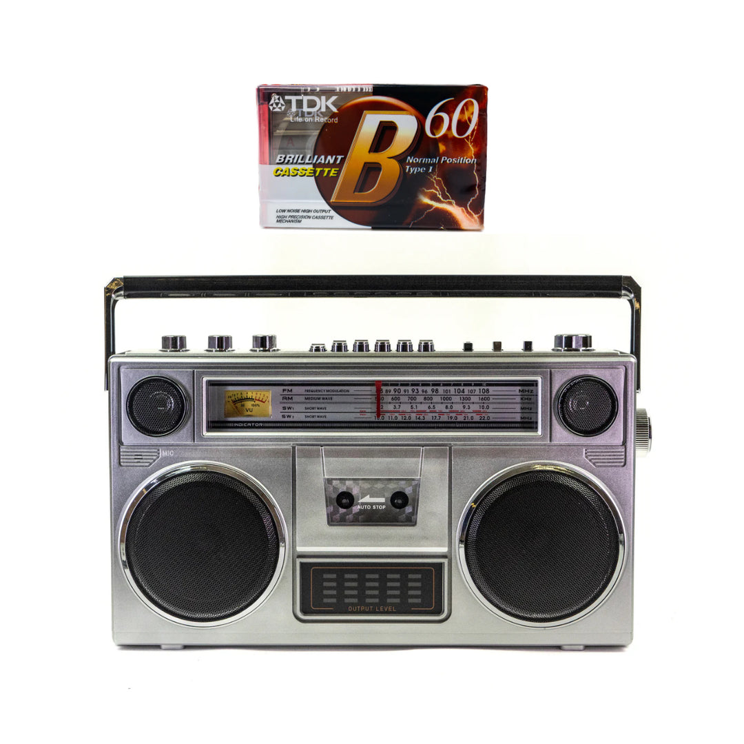 Studio 57 - Ghettoblaster con Bluetooth + Cinta de casete