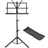 Suprimo D1 – Soporte para partituras con bolsa - 65–130 cm