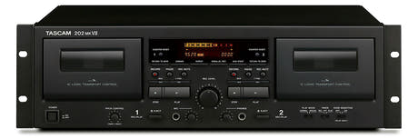 Grabadora de casetes doble Tascam 202mkVII