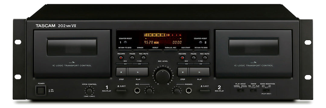 Grabadora de casetes doble Tascam 202mkVII
