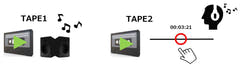 Grabadora de casetes doble Tascam 202mkVII