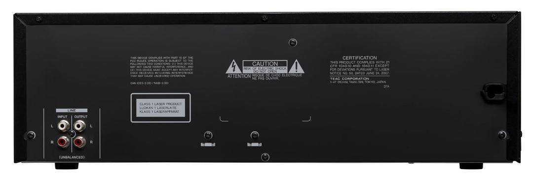 Tascam CD-A580 v2 Reproductor de CD y casete