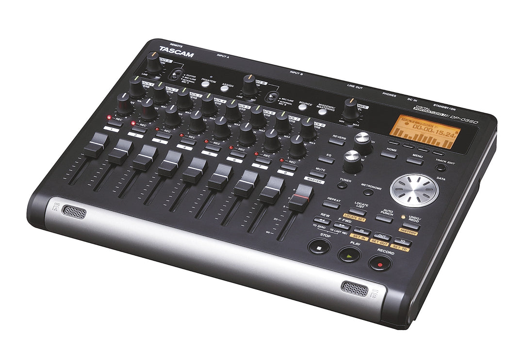 Tascam DP-03SD grabadora digital de 8 pistas incl. tarjeta SD de 4GB