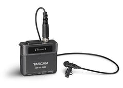 Tascam DR-10L Pro Grabadora con micrófono de solapa, negro