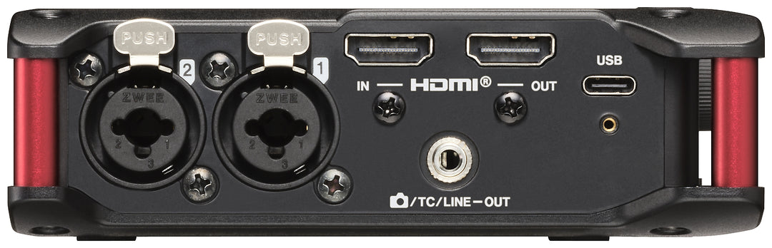 Tascam grabadora de 4 canales audio HDMI timecode