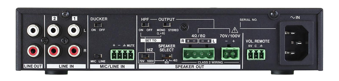 Tascam mezclador amplificador 240W 100 Volt con/Bluetooth