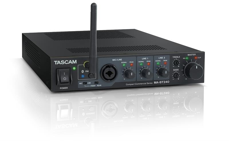 Tascam mezclador amplificador 240W 100 Volt con/Bluetooth