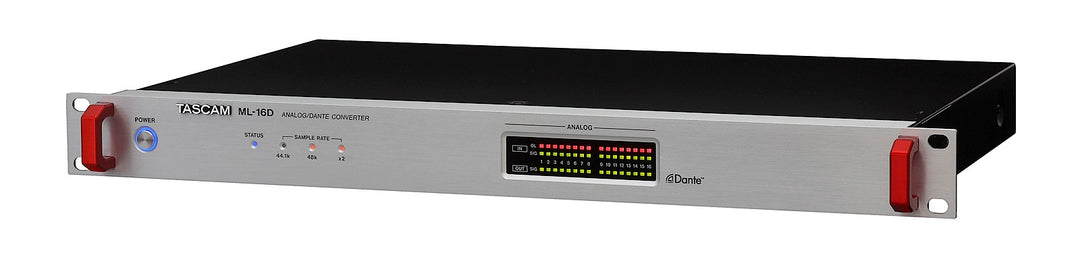 Tascam ML-16D Convertidor analógico Dante de 16 canales