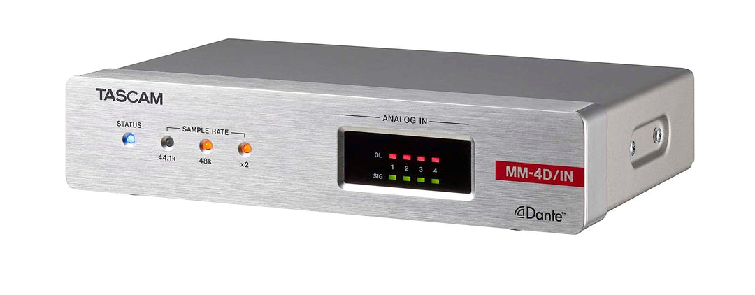Tascam MM-2D Convertidor Dante analógico 2in / 2 out, XLR
