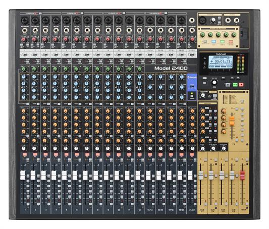 Tascam Model 2400 mezclador digital y grabador digital de 24 pistas