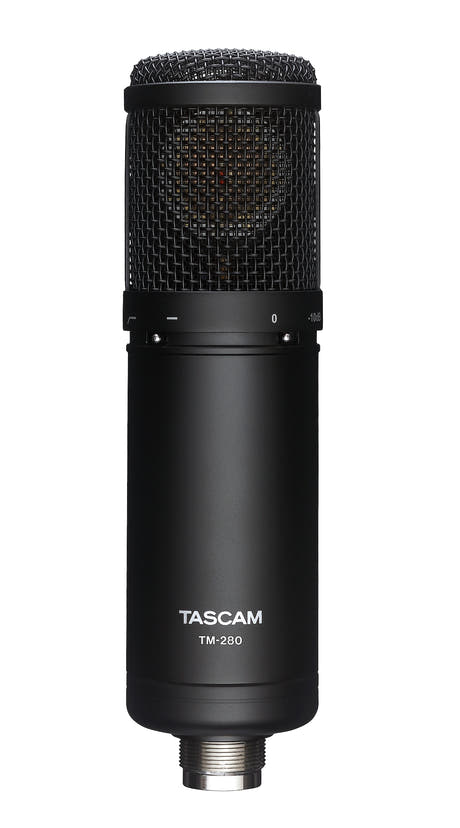 Tascam TM-280 Micrófono de estudio de gran diafragma