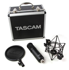 Tascam TM-280 Micrófono de estudio de gran diafragma
