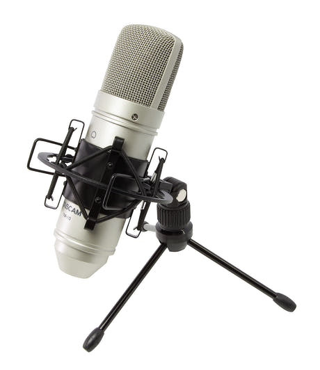 Tascam TM-80 micrófono de condensador con suspensión