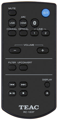 TEAC AI-303 USB DAC Amplificador (Negro)