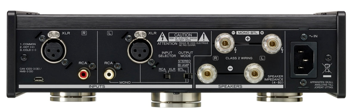 TEAC AP-505 Amplificador de Efecto Estéreo (Plata)