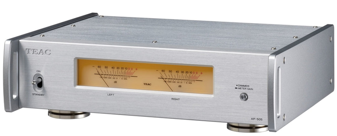 TEAC AP-505 Amplificador de Efecto Estéreo (Plata)