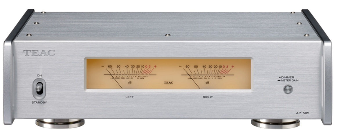 TEAC AP-505 Amplificador de Efecto Estéreo (Plata)