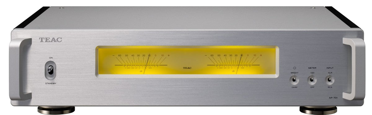 TEAC AP-701 Stereo/Mono Amplifier (Silver)