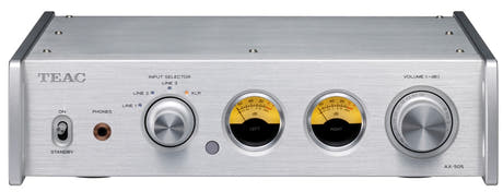TEAC AX-505-S Amplificador Estéreo (Plata)