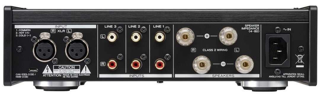 TEAC AX-505-B Amplificador Estéreo (Negro)