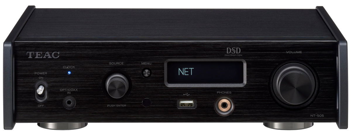 TEAC NT-505-X USB Network DAC Pre-amplificador (Negro)