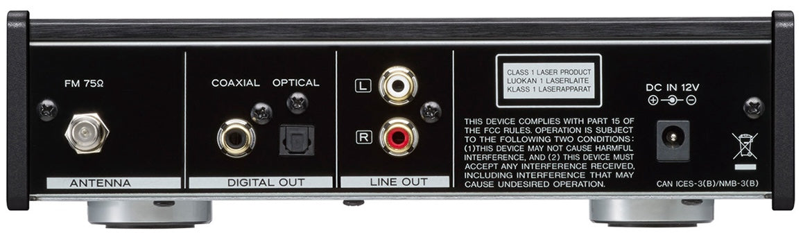 TEAC PD-301DAB-X/B, DAB+/FM y Reproductor de CD (Negro)