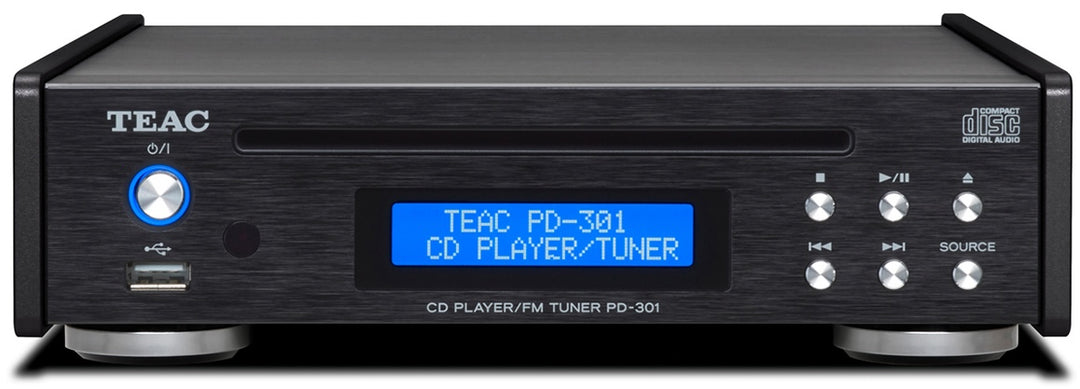 TEAC PD-301DAB-X/B, DAB+/FM y Reproductor de CD (Negro)