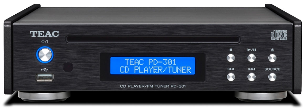 TEAC PD-301DAB-X/B, DAB+/FM y Reproductor de CD (Negro)