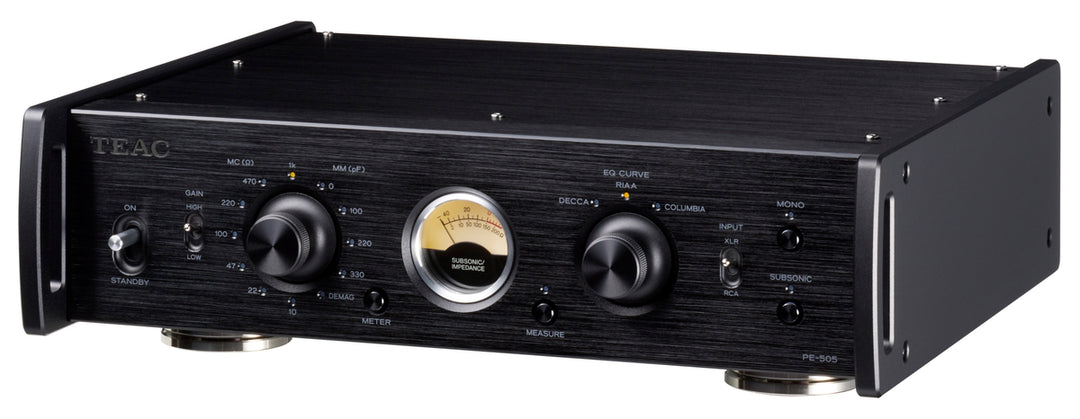 TEAC PE-505 Pre-amplificador Phono (Negro)