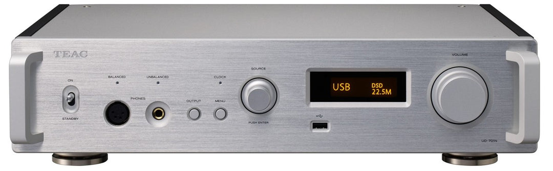 TEAC UD-701N DAC de Red Pre-Amplificador (Plata)