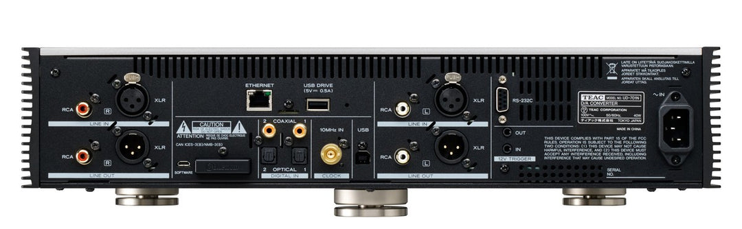 TEAC UD-701N DAC de Red Pre-Amplificador (Plata)