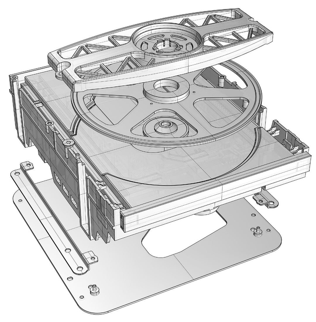 TEAC VRDS-701 Reproductor de CD (Plata)