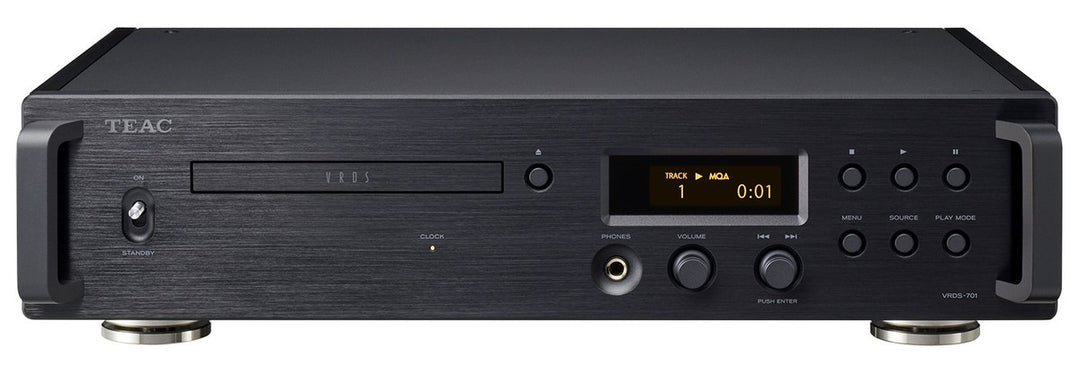 TEAC VRDS-701 Reproductor de CD (Negro)