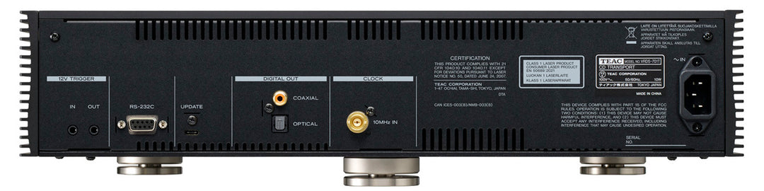 TEAC VRDS-701T Reproductor de CD (Negro)