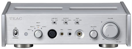 Amplificador de auriculares y preamplificador TEAC HA-507 Silver