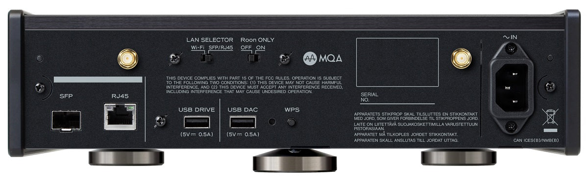 TEAC NT-507T Transporte de red Black
